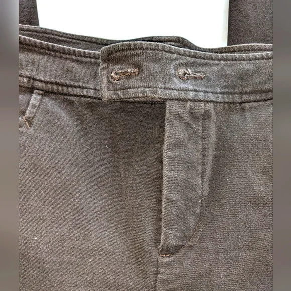 CHAPS Women's Double Button Petite Pants - Picture 4 of 8